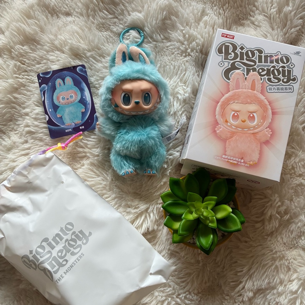 POP MART The Monsters Labubu Big Into Energy HOPE 100% Authentic